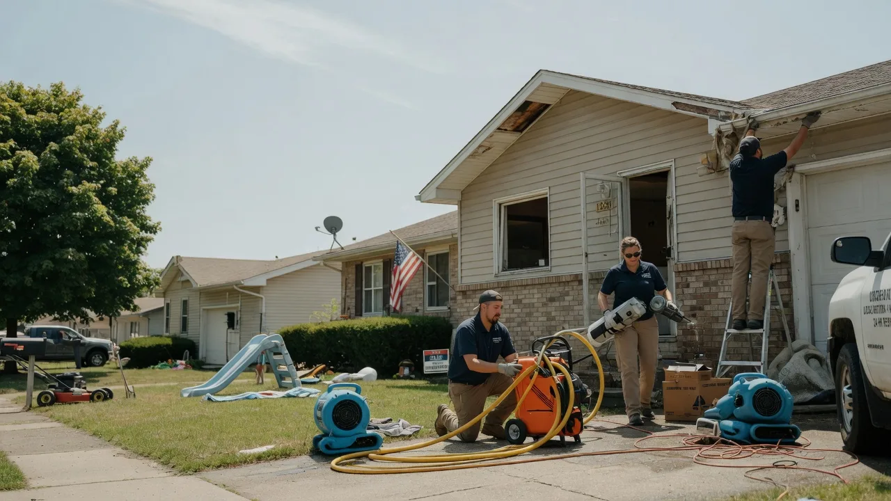 Water Damage Restoration in New Memphis, IL near me